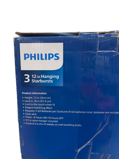 Philips Elegant Twinkling Starbursts