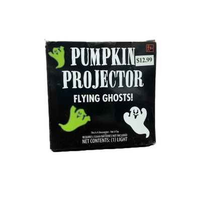 Pumpkin Projector Flying Ghosts