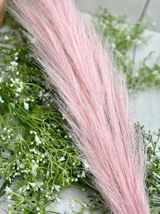Light Pink Grass Plume Spray
