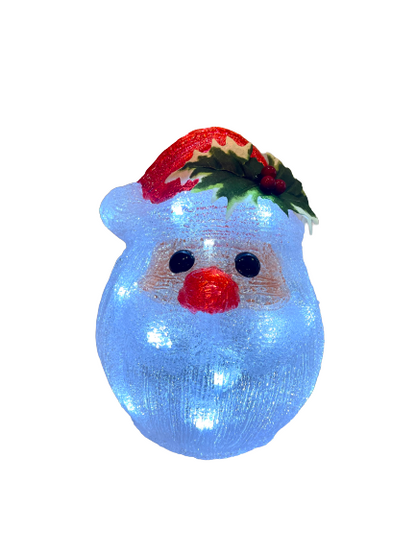 Santa LED Light Up Globe