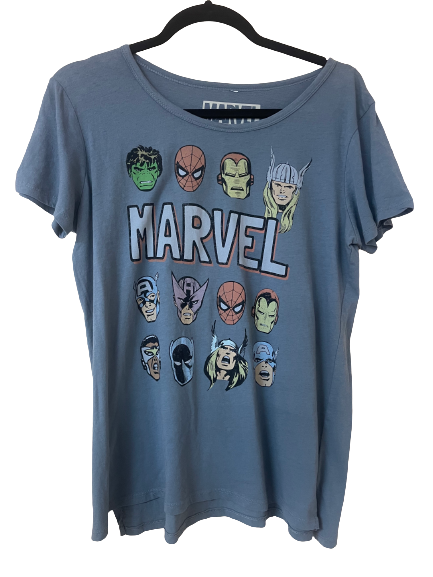 Marvel Womens Slate Blue Tshirt