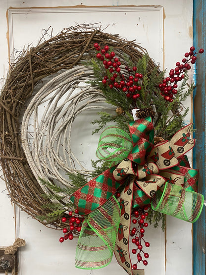 Woodland Christmas Wreath