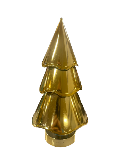 Large Gold Metal Rounded Tree