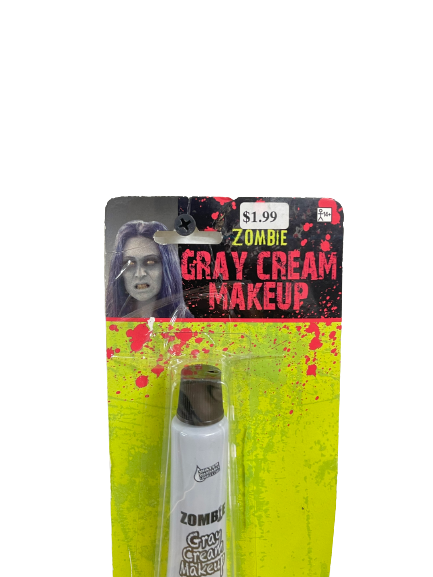 Zombie Gray Cream Makeup