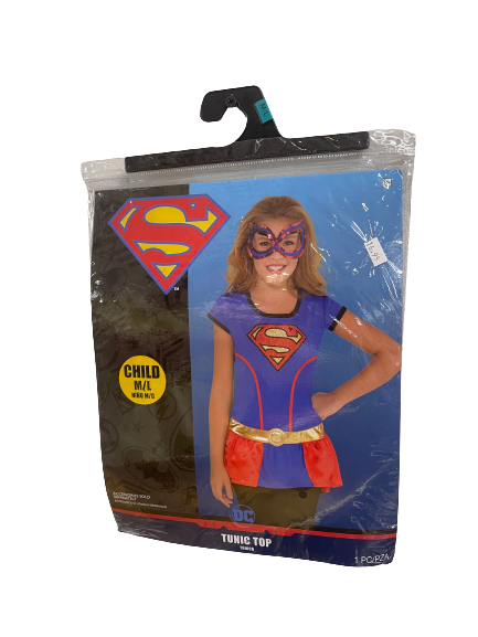 DC Supergirl Costume Tunic Top