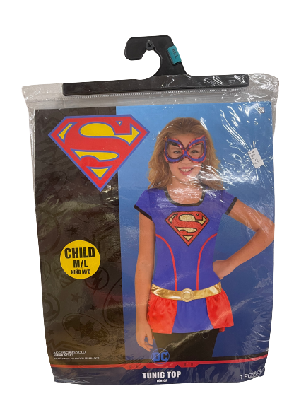 DC Supergirl Costume Tunic Top