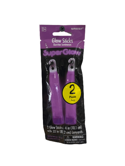 Superglow Purple Glow Sticks