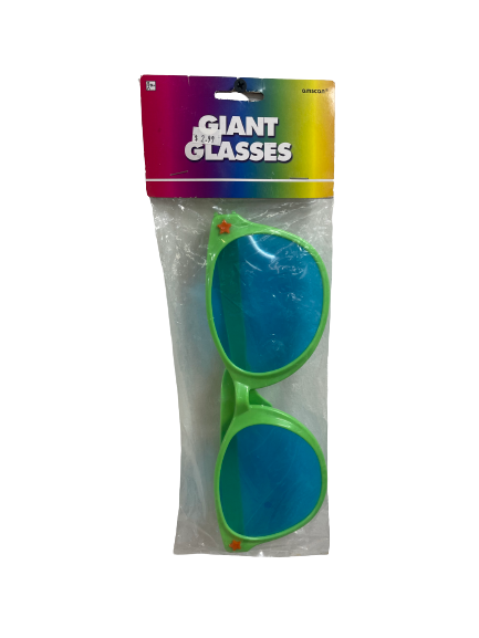 Giant Green Glasses