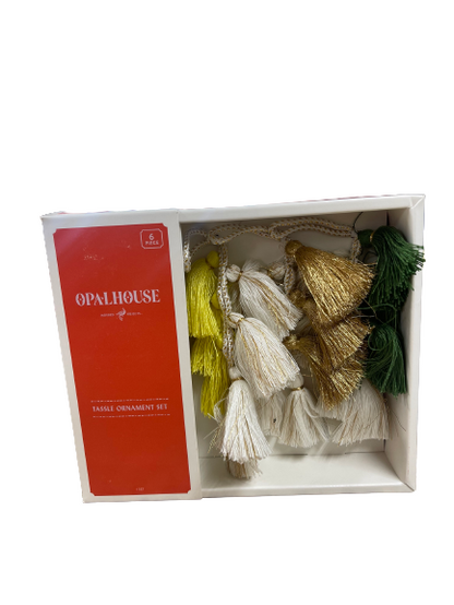 Opalhouse Tassel Ornament Set
