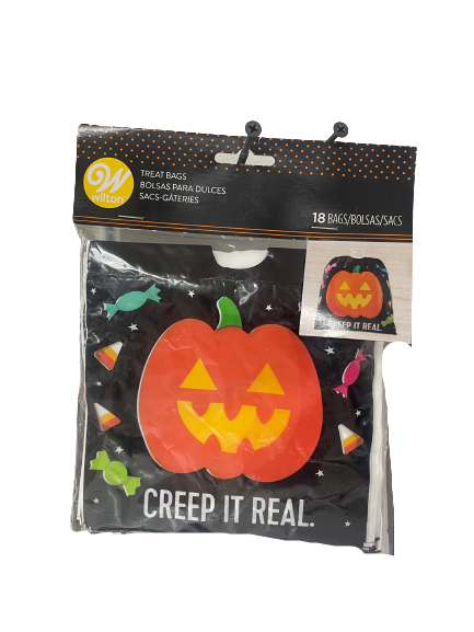 Creep It Real Pumpkin Treat Bag