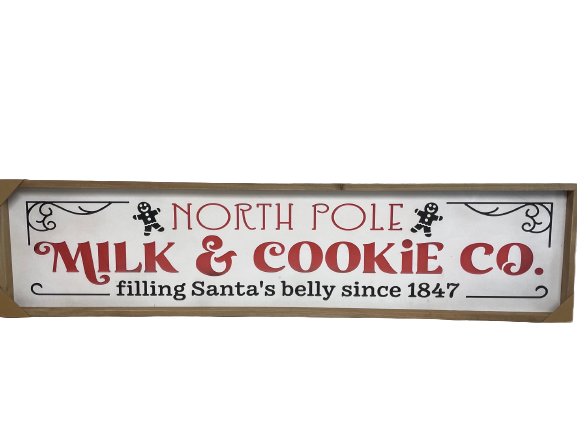 Wood Holiday Engraved Sign 3 Styles