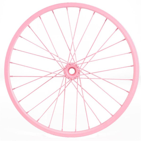 Pink Decorative Bicycle Rim