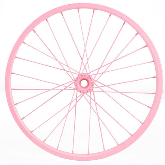 Pink Decorative Bicycle Rim