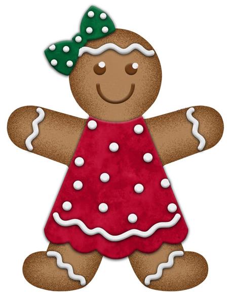 13 Inch Red And Green Metal Gingerbread Girl Sign