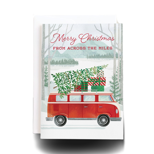 Minted Big Country Christmas Card