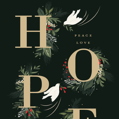 Minted Hope Christmas Card