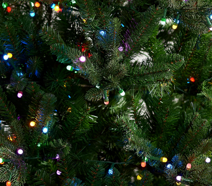 Santa's Best 5' Grand Noble Tree w/ Color Flip Gumdrop Lights