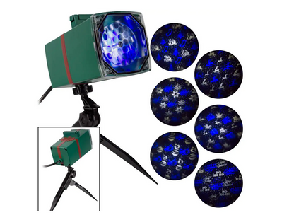 Home Accents Holiday LED Snowstorm Illusion Projector