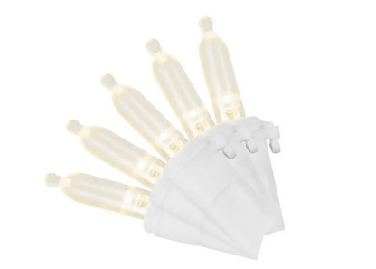 Home Accents Holiday 100 Warm White Mini LED Lights- White Wire