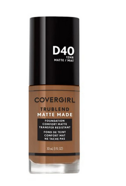 Covergirl Trublend Matte Made Liquid Foundation - D40 Deep Bronze