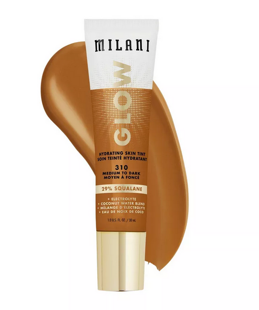 Milani Glow Hydrating Skin Tint - 310 Medium to Dark