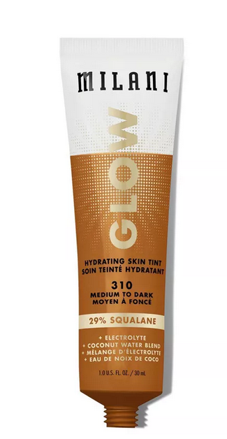 Milani Glow Hydrating Skin Tint - 310 Medium to Dark