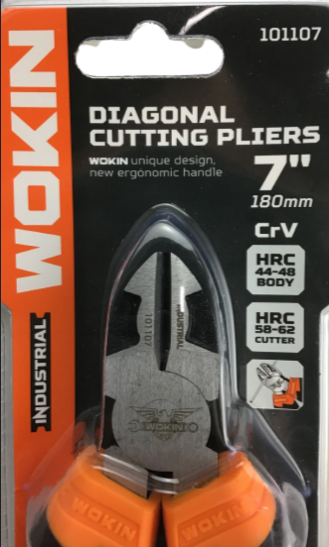 Wokin 7 Inch Industrial Diagonal Cutting Pliers