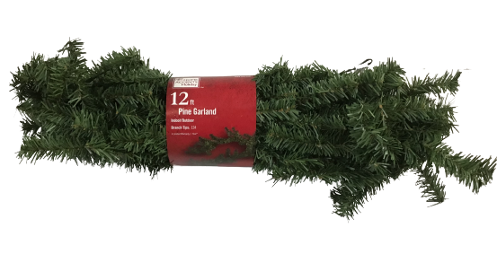 Home Accents Holiday 12 Foot Pine Garland