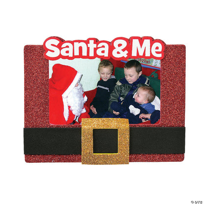 Adhesive Foam Santa's Belt Christmas Picture Frame Craft Kit