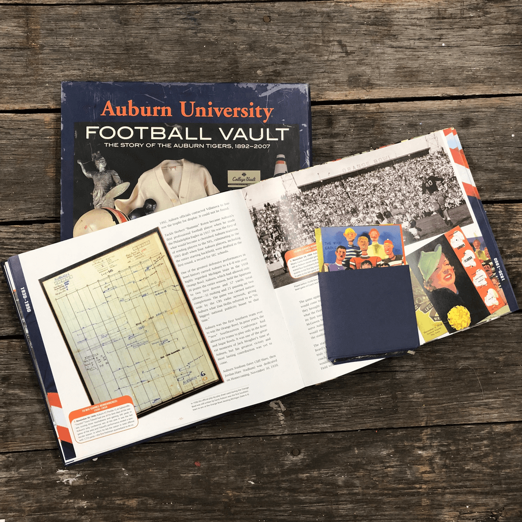 Auburn University Football Vault Book by David Housel