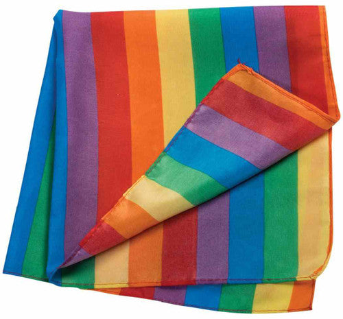 Rainbow Striped Bandana