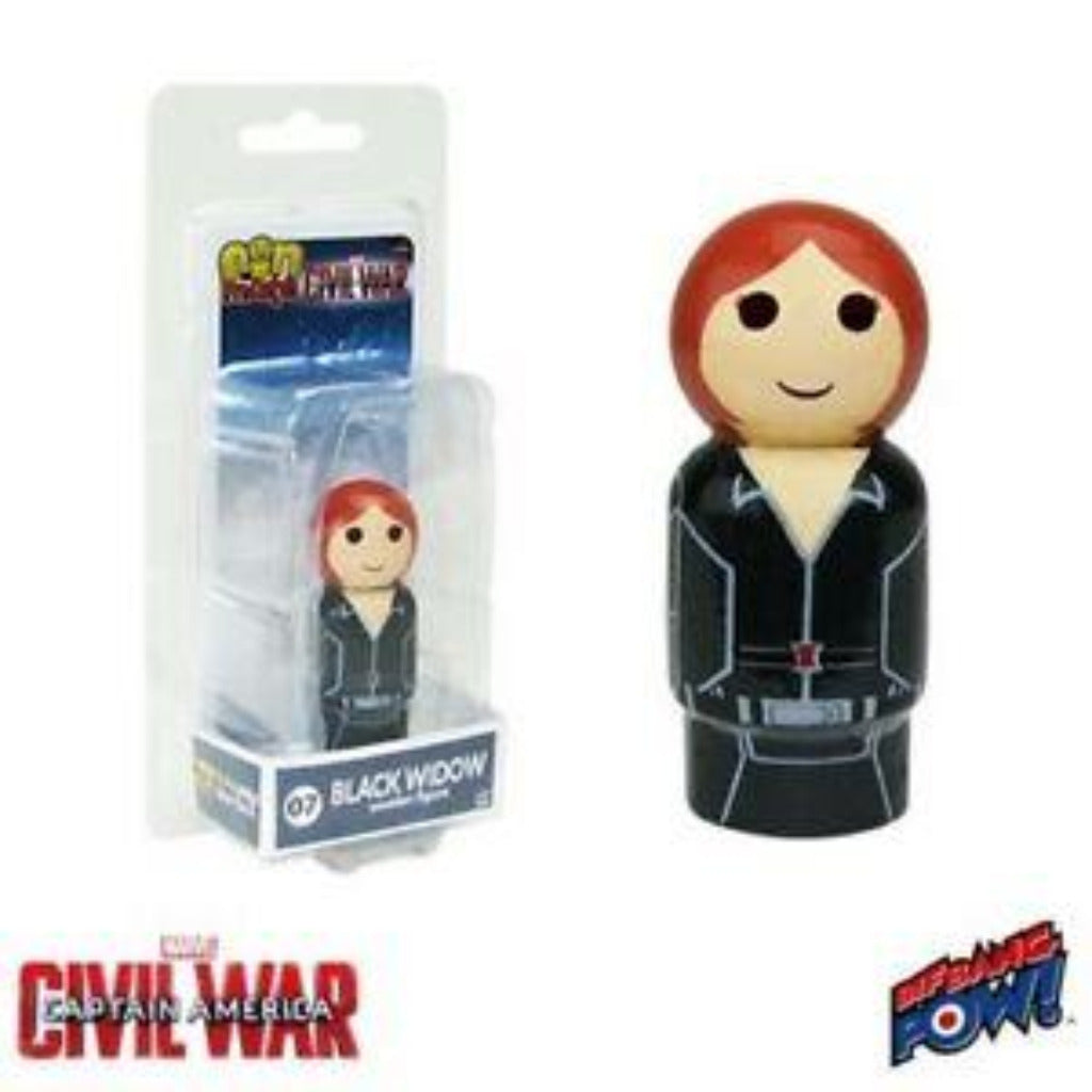 Pin Mate Black Widow Wooden Figure