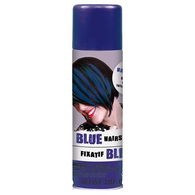 Blue Color Hairspray