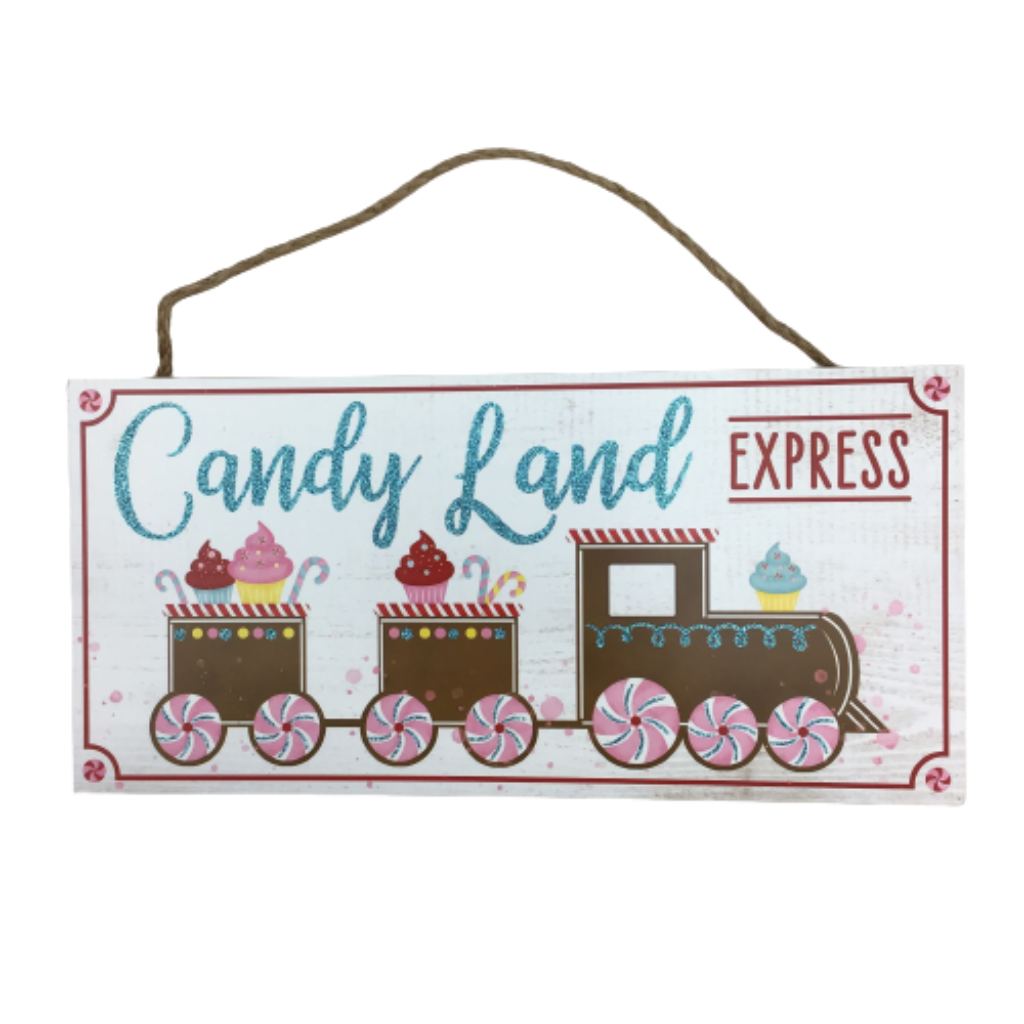 Candy Land Express Sign