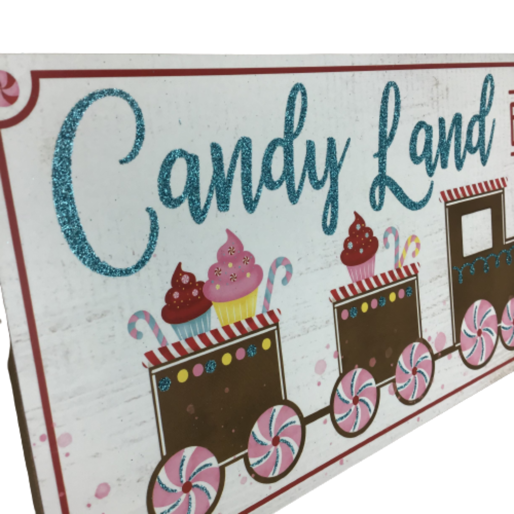 Candy Land Express Sign