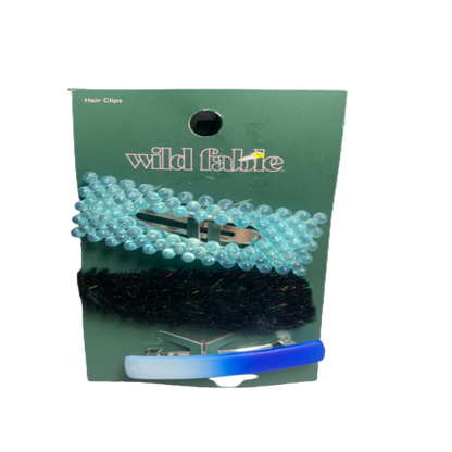 Wild Fable Three Pack Hair Clips