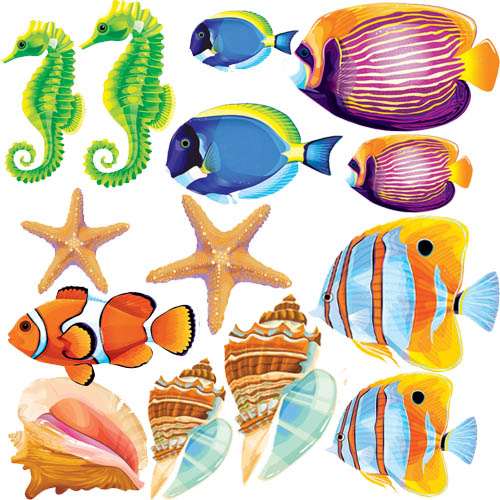Sea Life Cutout Decorations