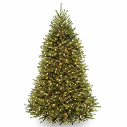 Home Accents Holiday 7.5 Foot Pre-Lit Dunhill Fir Christmas Tree