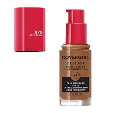 CoverGirl Outlast 3 in 1 Foundation 875 Soft Sable