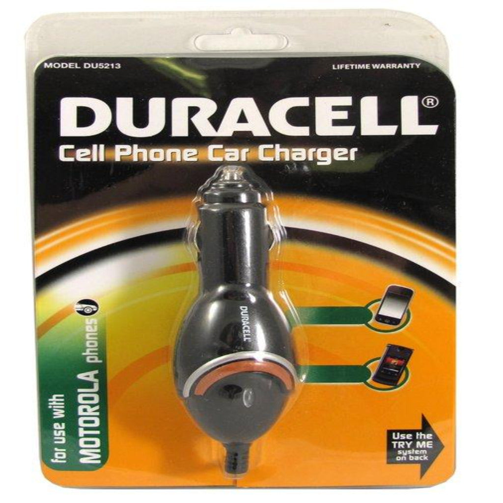 Duracell Cell Phone Charger- Motorola