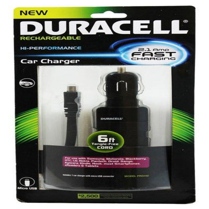 Duracell H-Performance Car Charge- Micro USB