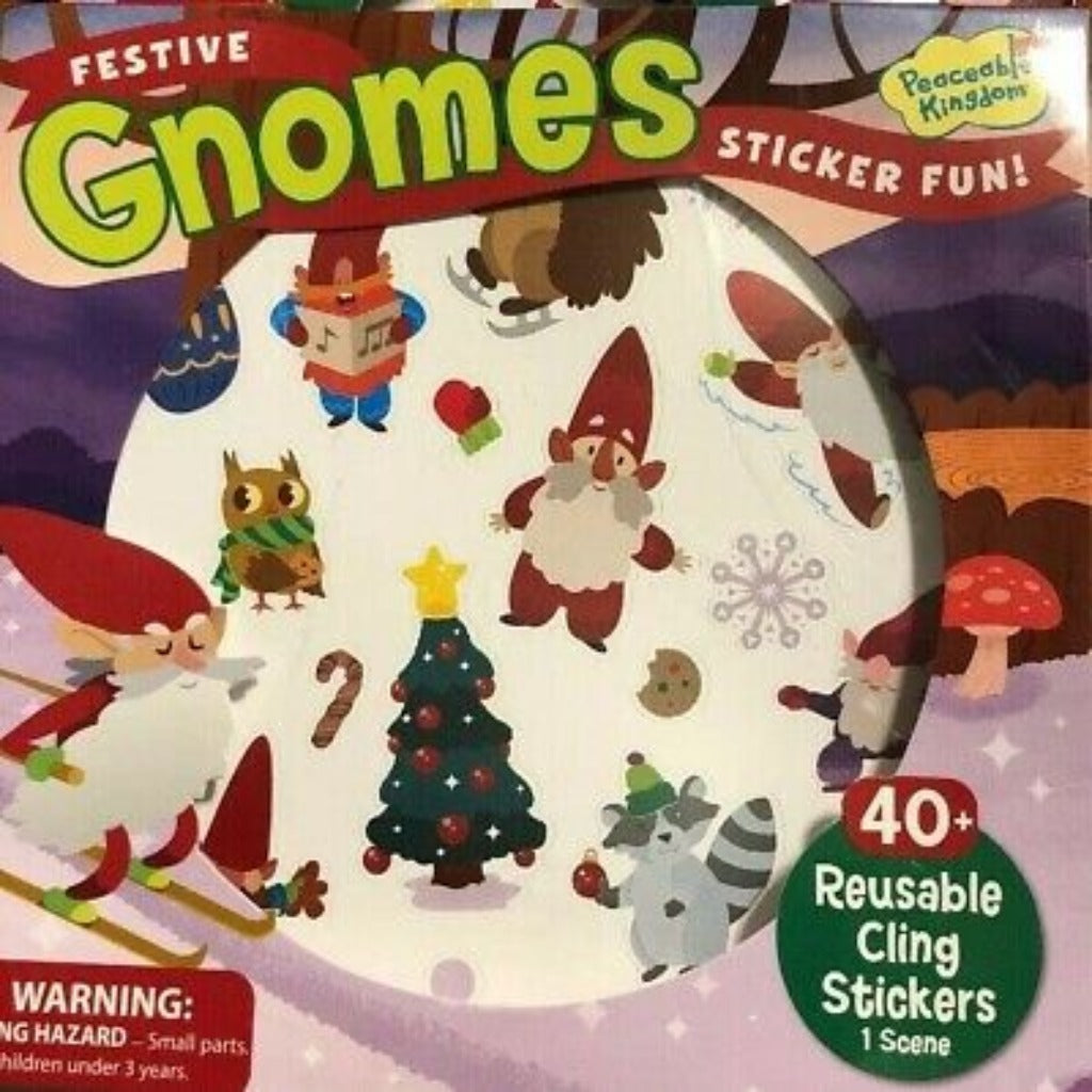 Festive Gnomes Sticker Fun