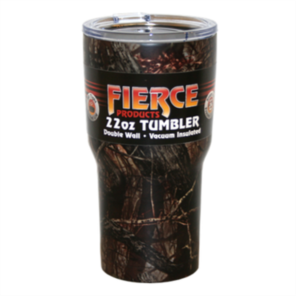 Fierce 22oz Camo Tumbler – TMIGifts