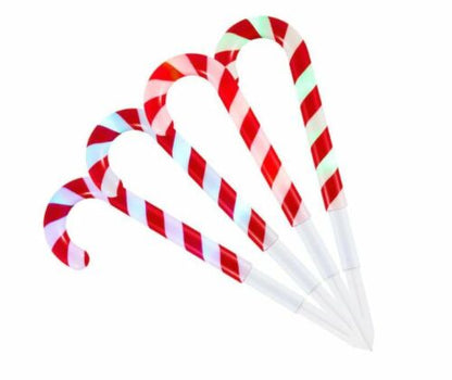 LED Lightshow ColorMotion Candy Cane Pathway Stakes