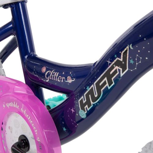 Huffy Purple Glitter 16 Inch Kids Bike TMIGifts