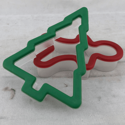 Good Cook 2 Pack Christmas Cookie Cutters Tree and Gingerbread