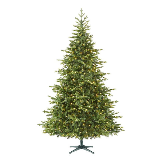 Home Accents Holiday 7.5 Foot Lanier Noble Fir LED Pre-Lit Tree (T16)
