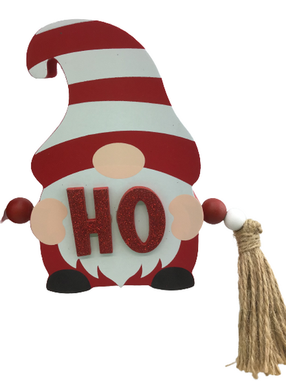 Wooden Ho Ho Ho Gnome