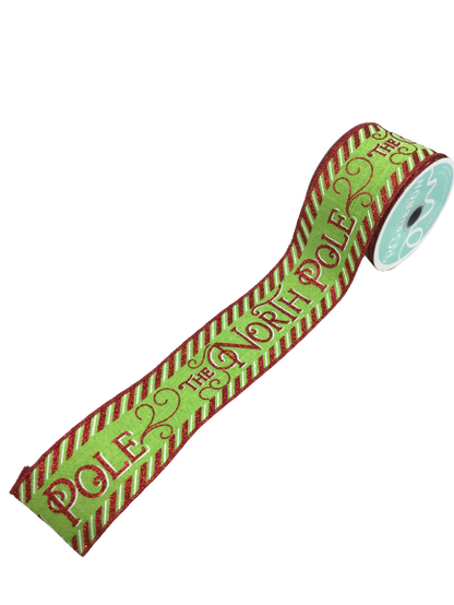 2.5 Inch To The North Pole Ribbon