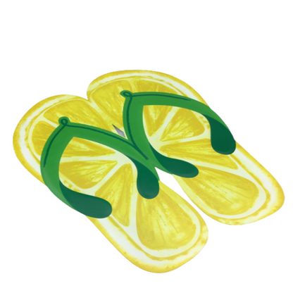Lemon Slice Flip Flop Sign